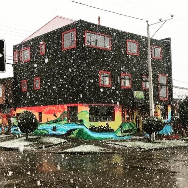 Hostal Esquina Patagonica 코이아이케 외부 사진